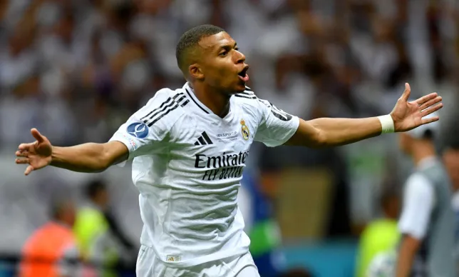 Kylian Mbappe shines on debut as Real Madrid triumph over Atalanta in UEFA Super Cup