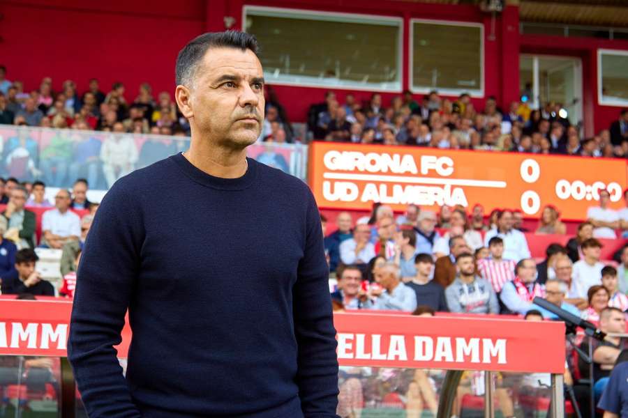 Girona coach Michel delighted with Real Betis draw to kick off the season