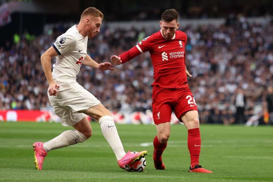 Robertson admits to playing through pain last season for Liverpool