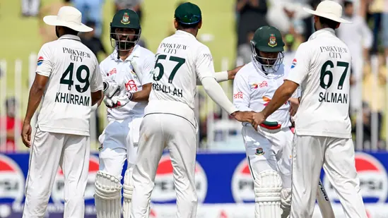 Pakistan's hopes for WTC final take a blow with Rawalpindi loss; Bangladesh rises to sixth with historic Test victory