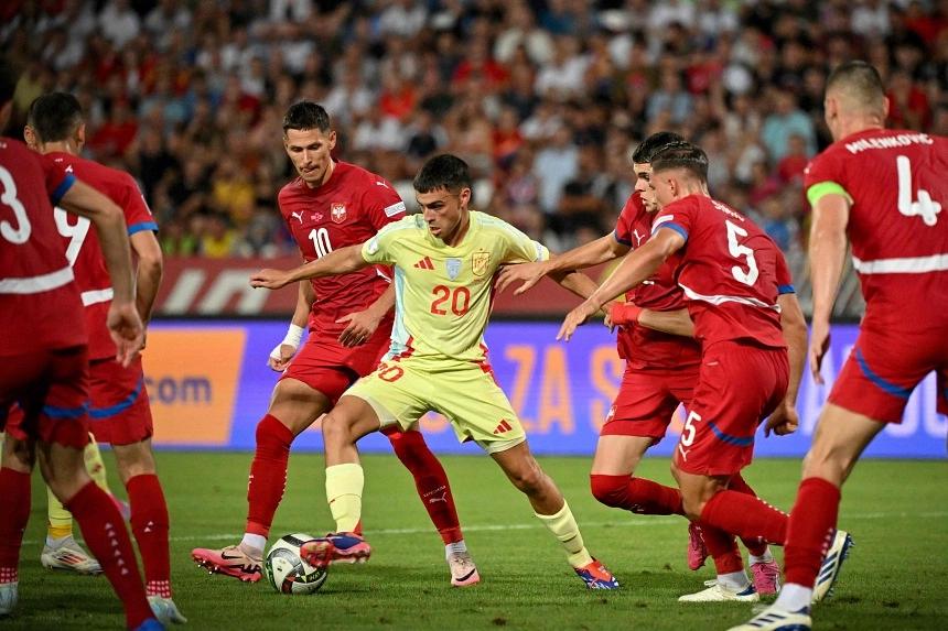 Serbia and Spain play to a goalless draw in Nations League matchup