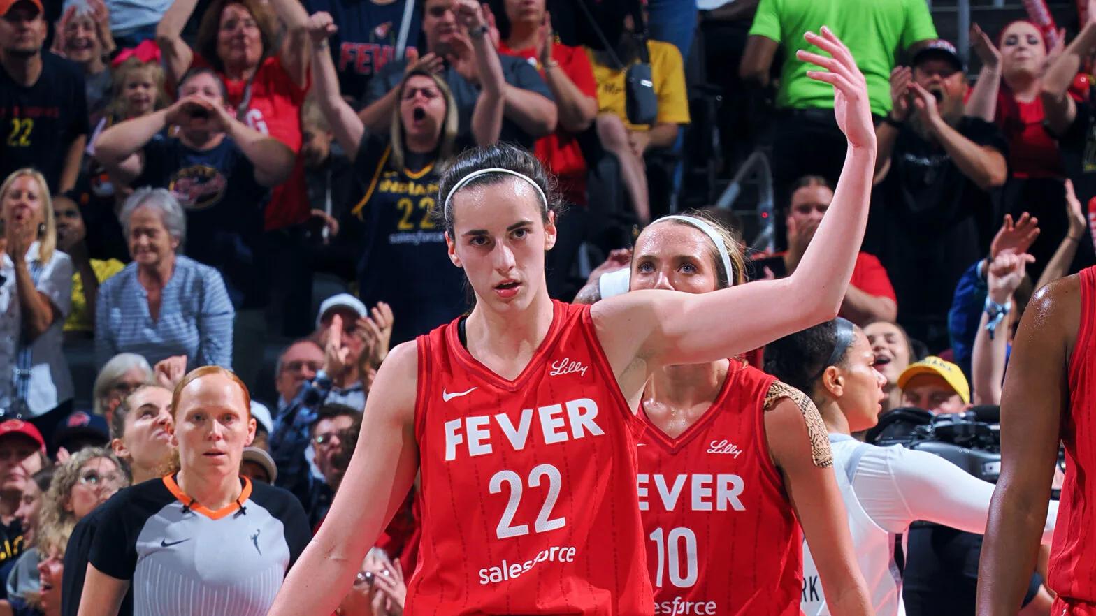 Record broken by rookie Caitlin Clark as she sets new WNBA single-season assists record with feverish performance