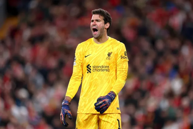 Alisson to sit out of seven games for Liverpool â€“ including key clashes with Chelsea and Arsenal