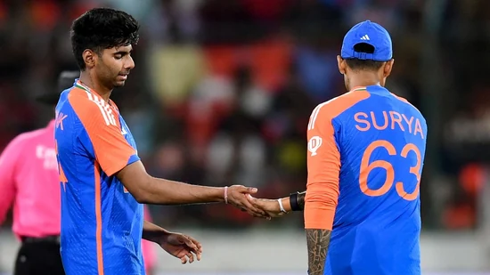 Suryakumar Yadav continues Team India's tradition with heartfelt gesture for Mayank Yadav and Nitish Reddy after series triumph.