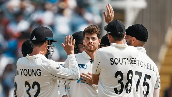 New Zealand's historic first in 70 years ends India's 18-series home streak: Mitchell Santner runs riot