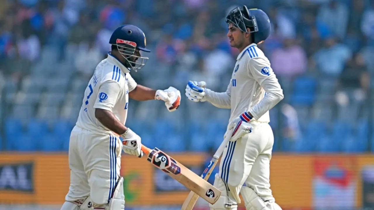 Pant and Gill shine as India makes strides to narrow the gap