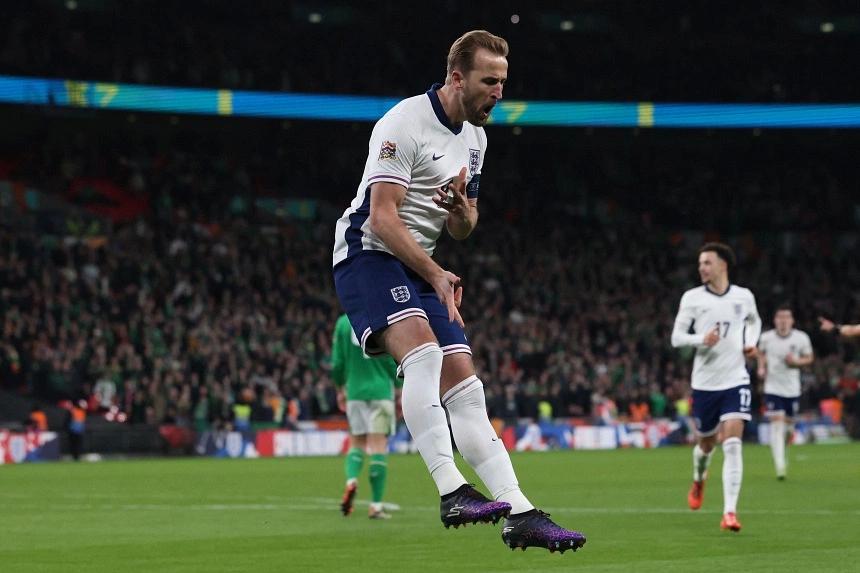 England trounce Ireland in a second-half goal spree