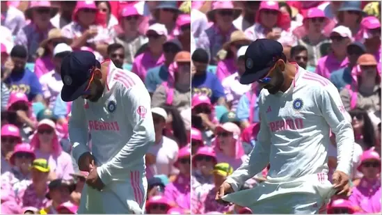 Virat Kohli's Bold Gesture: Mocking Aussies with Sandpaper Move and Emptying Pockets after Smith's Dismissal