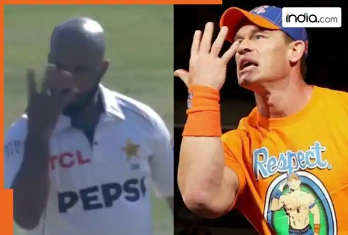 Sajid Khan’s Mind-Blowing ‘You Can’t See Me’ Send-Off Leaves West Indies Batter Stunned in 2nd Test - Watch Now!