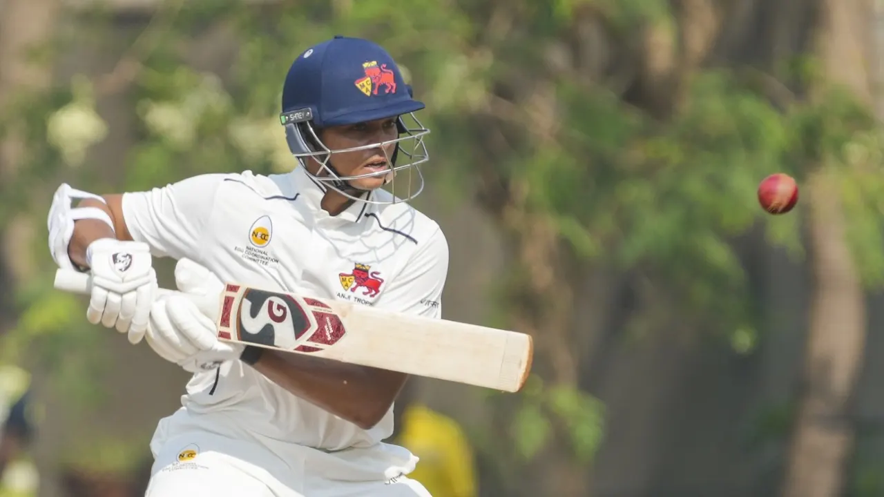 Jaiswal's ankle injury forces him out of Ranji Trophy semi-final against Vidarbha