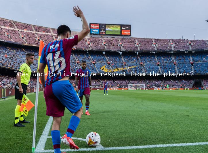 Does Ancelotti receive respect from the players?